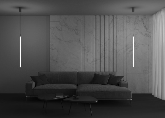 Подвесной светодиодный светильник Maytoni Technical Ray P022PL-L20G3K