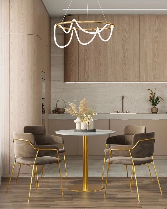 Набор из 2 стульев Полин SGR_FDC6085_BROWN_FUT-54_BOX