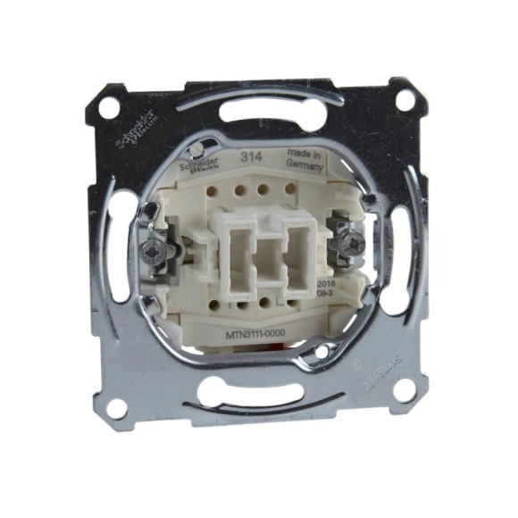 Выключатель одноклавишный Schneider Electric Merten Aquadesign MTN3111-0000