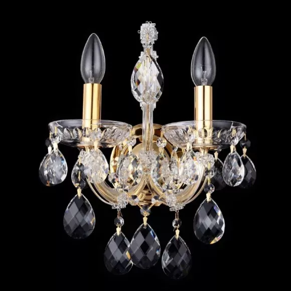 Бра Crystal Lux Isabel AP2 Gold/Transparent Бра Crystal Lux Isabel AP2 Gold/Transparent