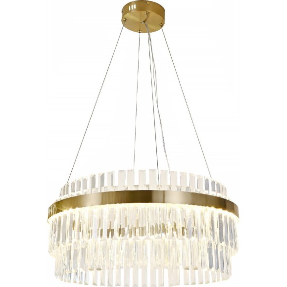 Подвесная светодиодная люстра с пультом управления Reluce 08813-0.4-600 HGT