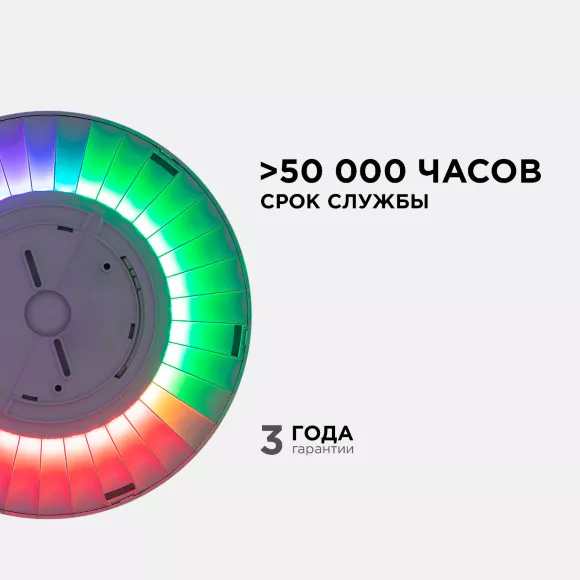 Настенно-потолочный светильник Apeyron Spin 18-140, вид сверху