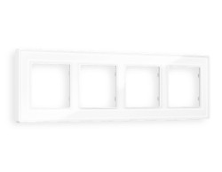 Рамка четырехместная Ambrella Volt Arctic AF580104