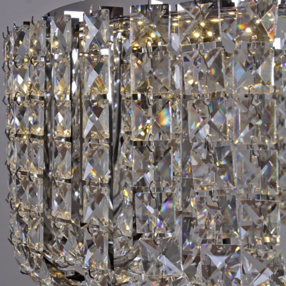 Подвесная светодиодная люстра Reluce 63007-0.4-400 CH