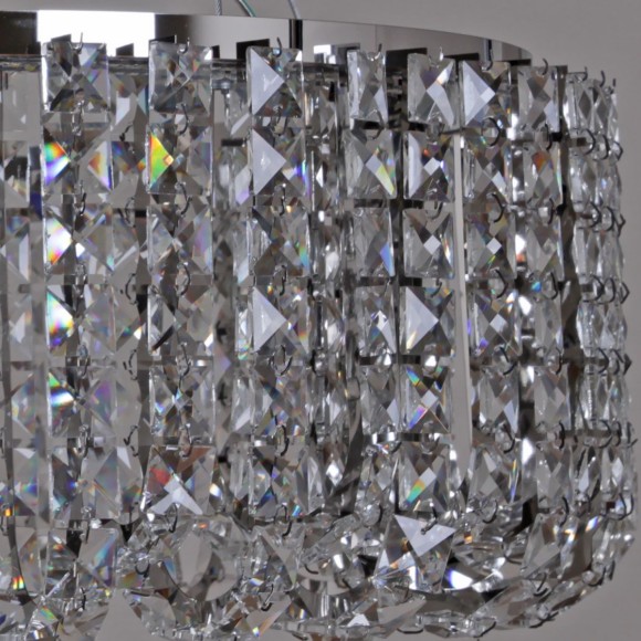 Подвесная светодиодная люстра Reluce 63007-0.4-400 CH