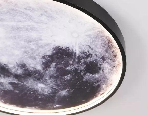 Настенно-потолочный светильник Ambrella Light Wall FW11112, Черный, Разноцветный, От теплого до холодного, крупный план