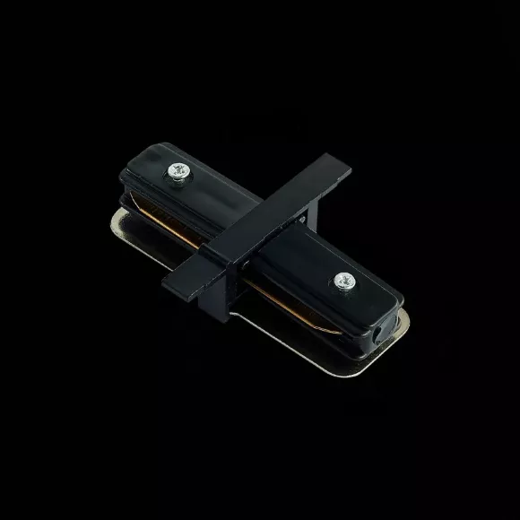 Коннектор прямой для однофазного шинопровода ST Luce Base ST013.419.00, Черный, Металл, Современный стиль Коннектор прямой для однофазного шинопровода ST Luce Base ST013.419.00, Черный, Металл, Современный стиль