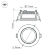 Встраиваемый светодиодный светильник Arlight LT-R96WH 6W Day White 014928