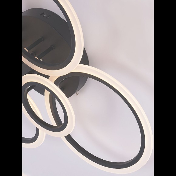 Потолочная люстра с пультом управления Natali Kovaltseva Home LED LAMPS 81440