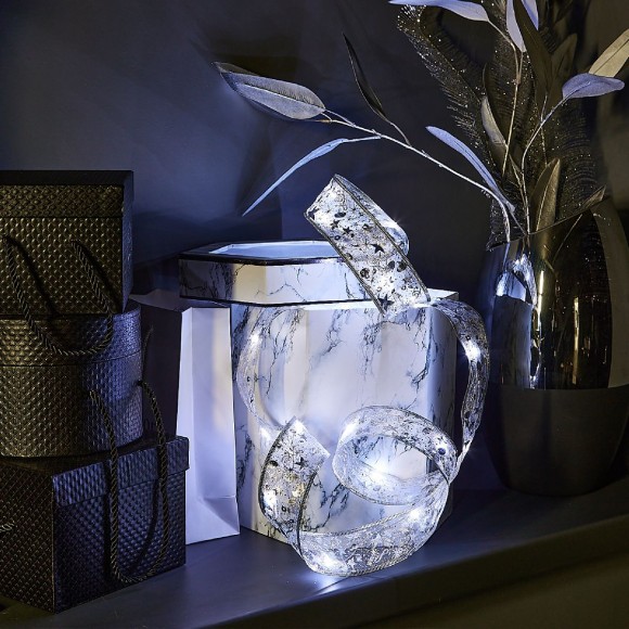 Гирлянда Uniel ULD-S1000-100/SCB/3AA WHITE IP20 RIBBON UL-00010901