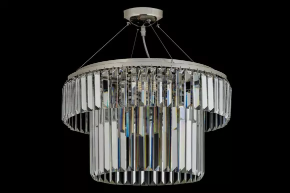Подвесная люстра Arti Lampadari Enio E 1.5.D50.100 NP, декоративные элементы крупным планом Подвесная люстра Arti Lampadari Enio E 1.5.D50.100 NP, декоративные элементы крупным планом