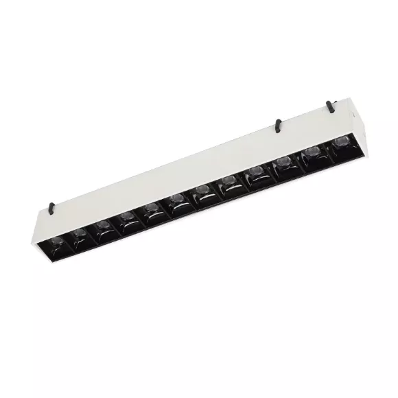Трековый однофазный светильник Denkirs Belty grill DK5570-WB Трековый однофазный светильник Denkirs Belty grill DK5570-WB