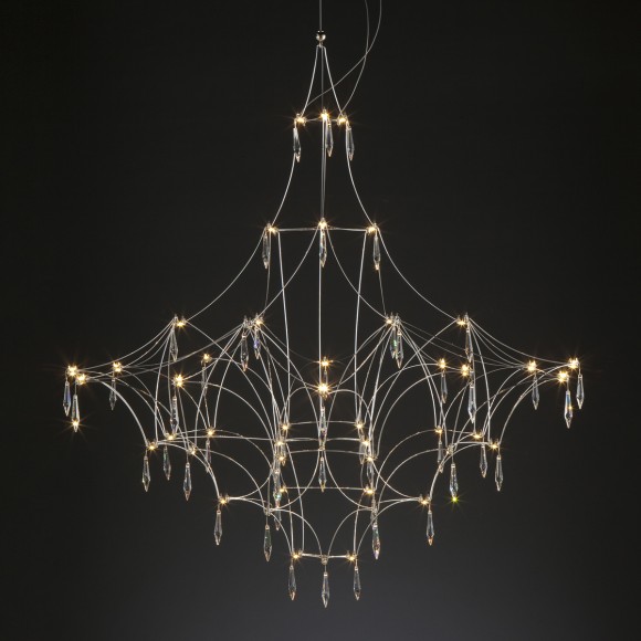 Подвесной светильник Delight Collection Lucciola 9176P/S silver