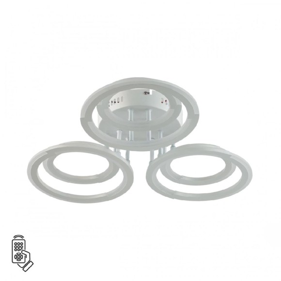 Потолочная светодиодная люстра с пультом управления Lumion Osaka 8028/80CL