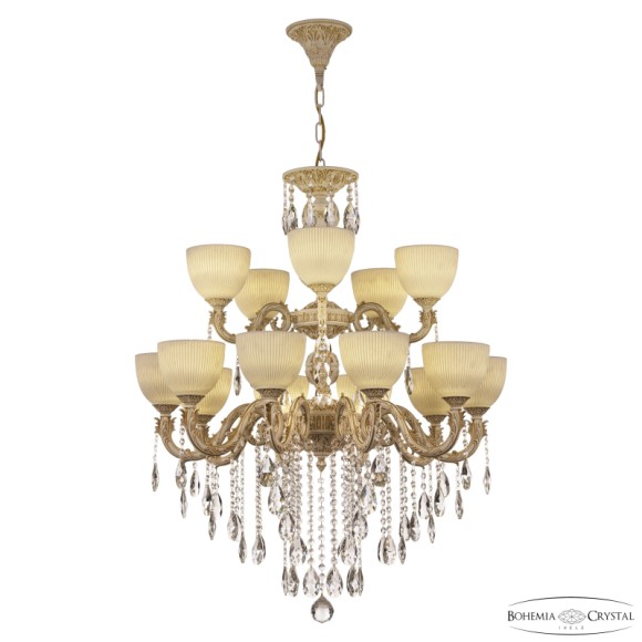 Подвесная люстра Bohemia Ivele Crystal AL79101/10+5/250/2D B WMG P1 U Line