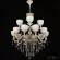 Подвесная люстра Bohemia Ivele Crystal AL79101/10+5/250/2D B WMG P1 U Line, декоративные элементы крупным планом