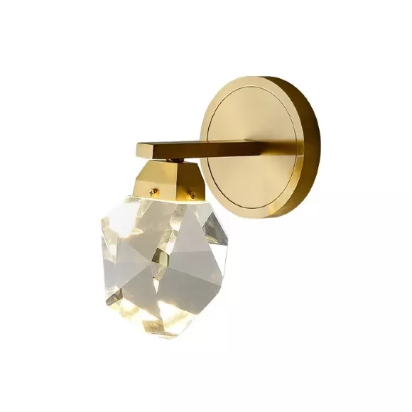 Бра Delight Collection Crystal rock II 9701W/1 brass Бра Delight Collection Crystal rock II 9701W/1 brass