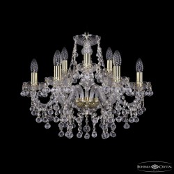 Подвесная люстра Bohemia Ivele Crystal 1409/6+3/195 G
