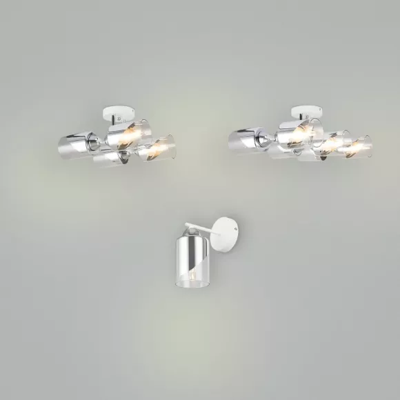 Потолочная люстра Freya Dual FR5226PL-04W, вид сверху Потолочная люстра Freya Dual FR5226PL-04W, вид сверху