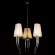 Подвесная люстра Loft IT Brunilde 10207/6 Chrome, Арт-деко, Белый