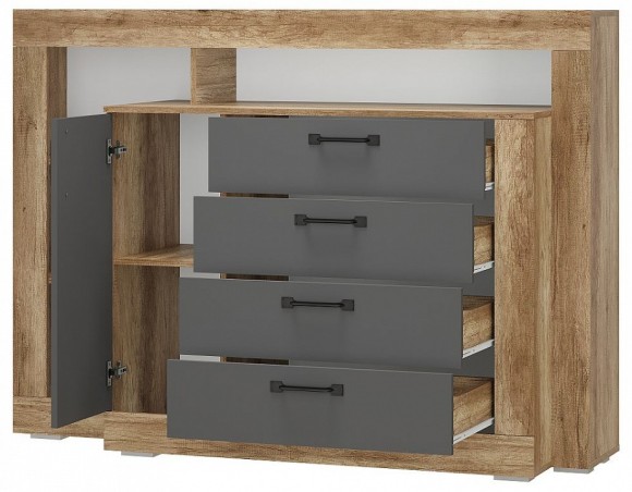 Тумба комбинированная Прима КМ-17 BTS_00-00130674