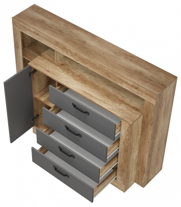 Тумба комбинированная Прима КМ-17 BTS_00-00130674