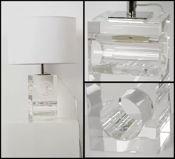 Настольная лампа DeLight Collection Crystal Table Lamp BRTL3204S, Прозрачный, Белый, Стекло, крупный план Настольная лампа DeLight Collection Crystal Table Lamp BRTL3204S, Прозрачный, Белый, Стекло, крупный план