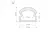 Профиль Arlight WPH-LINE-1210R-2000 OPAL 023303