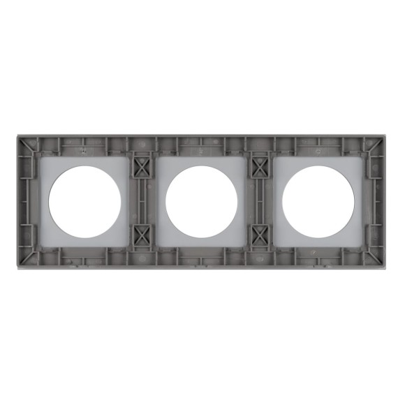 Рамка стеклянная на 3 поста Arlight FRM-GLARE-GC-3-GR 043840