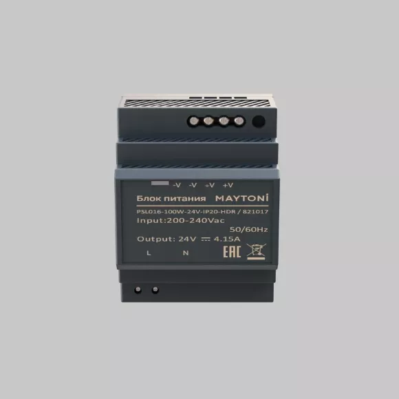 Блок питания Maytoni PSL016 100Вт DC24В IP20 821017
