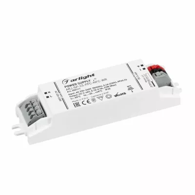 Блок питания Arlight ARJ-SP-23-PFC-NFC-WR (23W, 3-46V, 0.15-0.5A) 050111