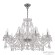 Подвесная люстра Bohemia Ivele Crystal 1411/10/360 Ni