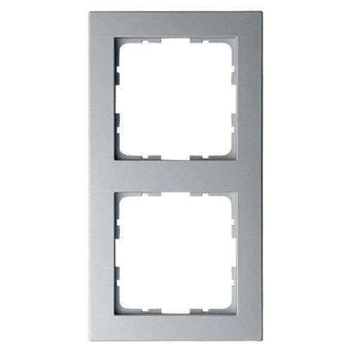 Рамка Jasmart G-Classic 2-постовая цвет алюминий поликарбонат G1002S