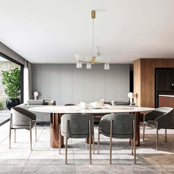 Подвесная светодиодная люстра Mantra New York 9219