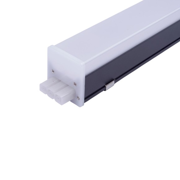 Линейный подвесной светильник Uniel ULO-N10A-20W/6500K/L60 IP40 BLACK UL-00013254