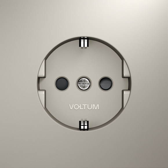 Розетка со шторками Voltum S70 VLS040203