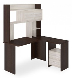 Стол компьютерный Домино Lite СКЛ-Угл130+НКЛХ-130 ВК ПРАВ MER_SKL-Ugl130-NKLH-130_VK_PRAV