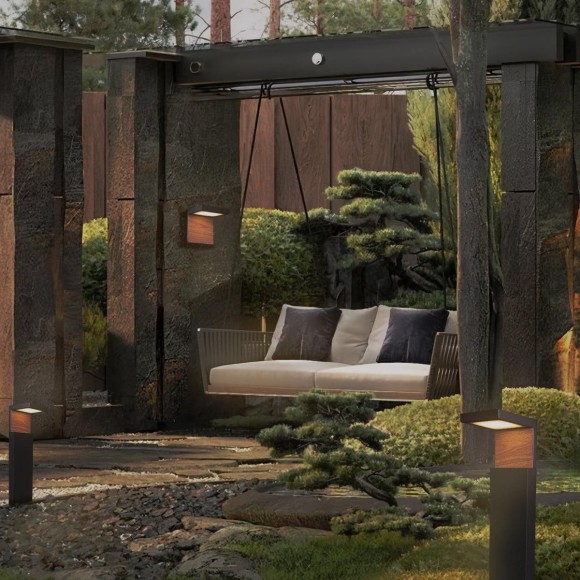 Уличный настенный светильник Loft IT Oak 100001W