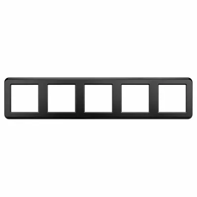 Рамка пластиковая Arlight FRM-VERSA-PL-5-BK 045191