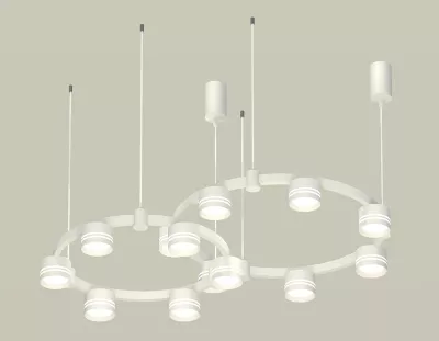 Комплект подвесного светильника Ambrella Light Techno Ring XR92081005 (A9208x2, C9236, C9231, N8477)