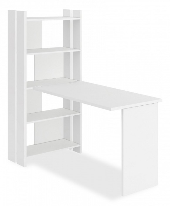 Стол компьютерный Домино Лайт СТЛ-ОВ+С120Прям без тумбы MER_STL-OV-S120Pryam_bez_tumby_BE