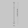 Подвесной светильник Maytoni Technical Pendant Arrow P064PL-01B-1, Современный, Черный