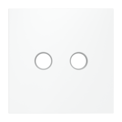 Накладка для розетки телевизионной оконечной TV+SAT Voltum S70 (белый матовый) VLS001602