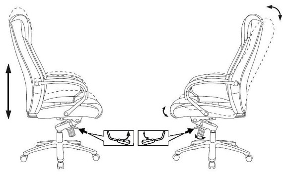 Кресло для руководителя Бюрократ T-9924SL BUR_1520900
