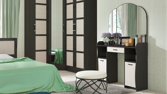 Стол туалетный София Т2 венге цаво/дуб белфорт TRI_33177