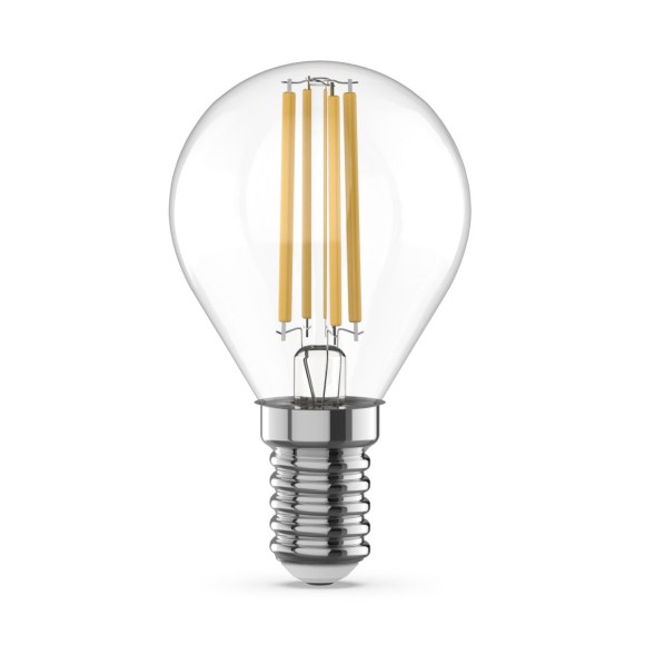 Светодиодная филаментная лампа Gauss Basic Filament E14 4W 3000K шар 50512142