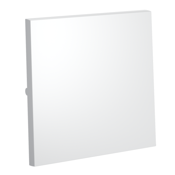 Клавиша для выключателя/переключателя одноклавишного Voltum S70 (белый матовый) VLS000102