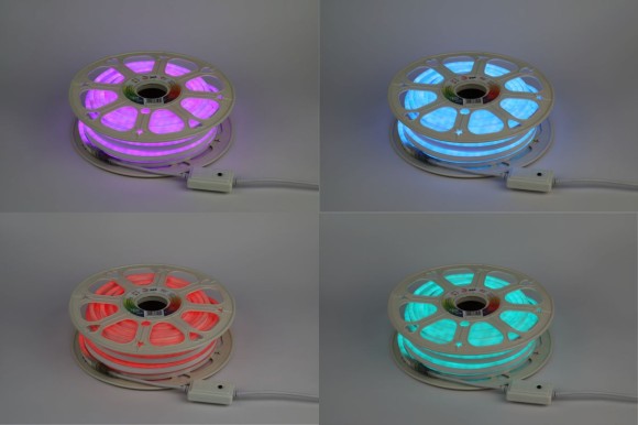 Светодиодная неоновая лента Эра N5050-72-IP67-220V-20m-RGB Б0053983