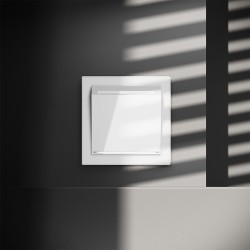 Выключатель встраиваемый Voltum S70 карточный 16А, (белый глянцевый) VLS010701