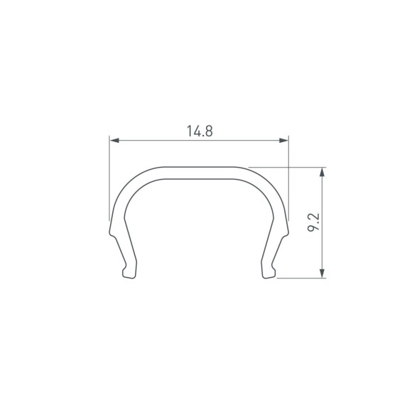 Экран Arlight LINE-D-1515-2000 OPAL (Пластик) 061085